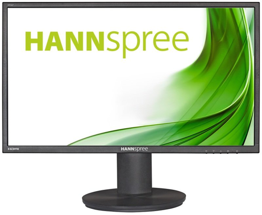 Hannspree HP247HJV 23.6" Full HD TFT Monitor, 60Hz, 8ms, HDMI, DVI-D, VGA, Speakers, Height Adjustable