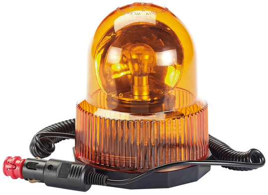 Draper 12V Magnetic Base Rotating Beacon | 63877