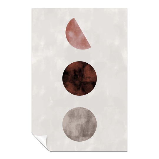 Panther Print Fine Art Prints Abstract Planet Geometric Shapes Artistic Unframed Poster, Pictures For Home Walls, Bedroom, Living Room & Bathroom Deco