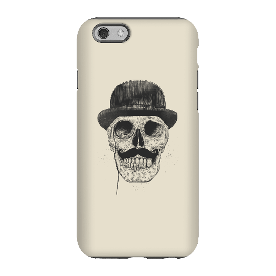 Balazs Solti Monocle Skull Phone Case for iPhone and Android - iPhone 6S - Tough Case - Gloss