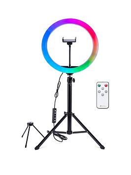Rio Professional Rgb Makeup &Amp; Vlogging 12-Inch Rgb Led Ring Light