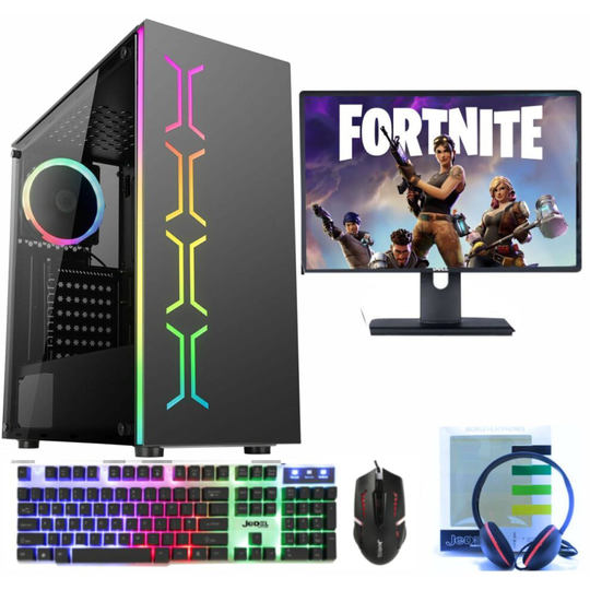 (Intel i5 2nd Gen, 2GB NVIDIA GT 1030) FAST i3 i5 i7 Desktop Gaming PC 1TB 16GB RAM GTX 1660 19" LED