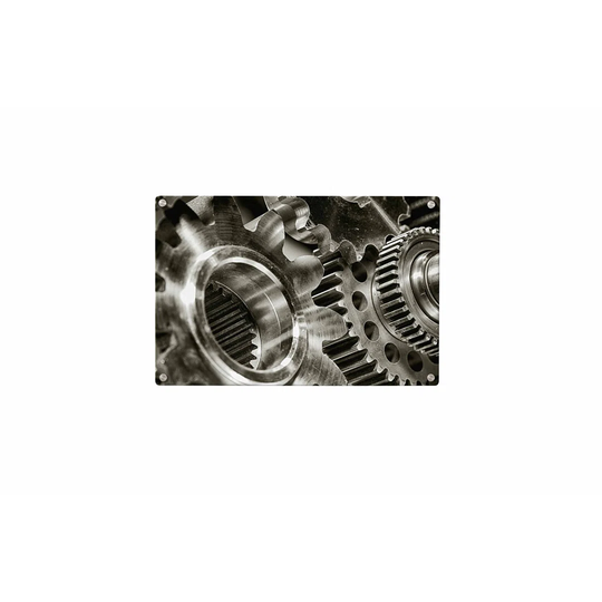 Gears Magnetic Wall Mounted Photo Memo Board