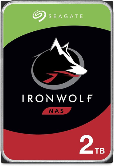 Seagate IronWolf 2TB NAS Hard Drive 3.5" SATA III 6GB's 5900RPM 64MB Cache