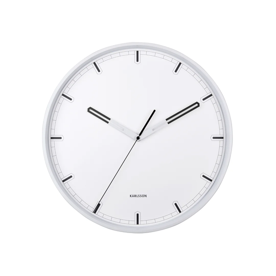 Dipped 40cm Silent Wall Clock