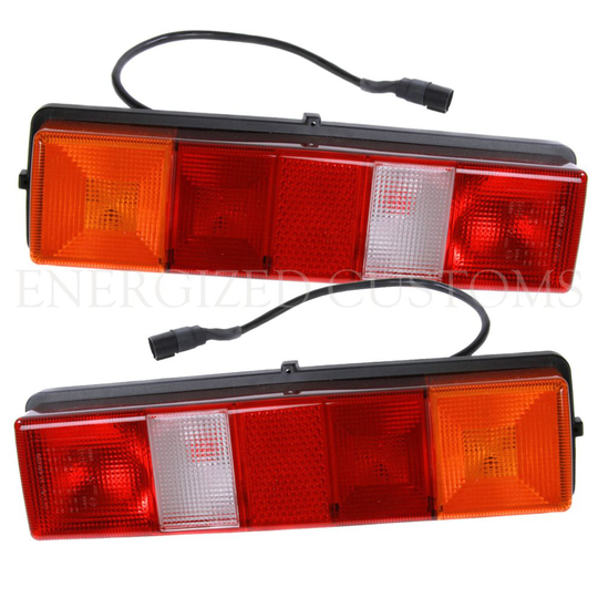 Ford Transit Mk7 4/2006-2010 Rear Tail Lights 1 Pair O/s & N/s