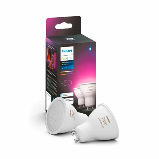 Philips Hue Wca 4.3W Gu10 2P Eur