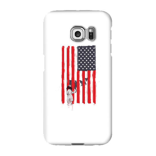 Balazs Solti USA Cage Phone Case for iPhone and Android - Samsung S6 Edge - Snap Case - Matte