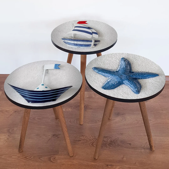 Balentine 3 Piece Nest of Tables