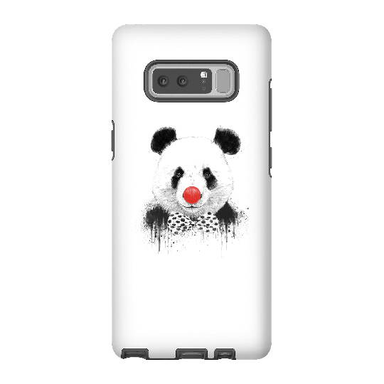 Balazs Solti Red Nosed Panda Phone Case for iPhone and Android - Samsung Note 8 - Tough Case - Matte