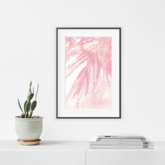 Leaf Print N°2 - Picture Frame Graphic Art Print on Paper