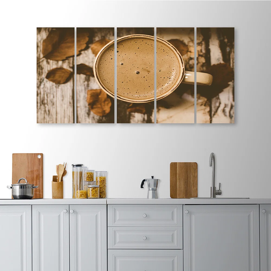 Canvas Print Coffee Vintage Retro