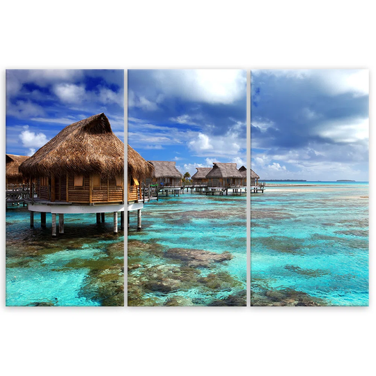 Canvas Print Tropical Beach