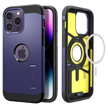 Spigen Tough Armor Mag iPhone 14 Pro Max Case - Deep Purple
