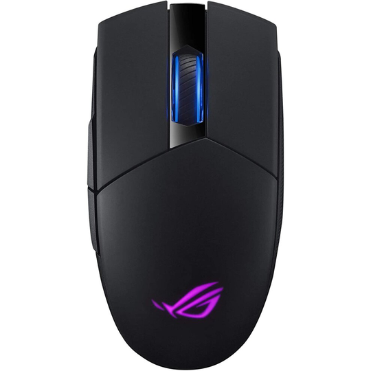 ASUS ROG Strix Impact II Wireless Gaming Mouse, 16,000 DPI, 5 Programmable Buttons, Aura Sync RGB Lighting, 2.4 GHz, Long Battery Life, Lightweight,