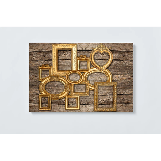 Picture Frame Magnetic Wall Mounted Cork Board