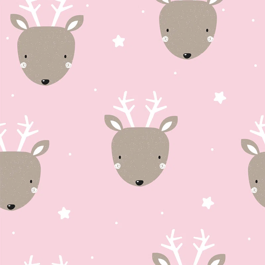 Walllpaper Roll 208X146cm Wallpaper Material With Print Mural Decoration Kitchen Livingroom Bedroom - Deer Little Paper Room