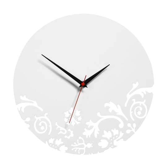 30cm Floral Wall Clock