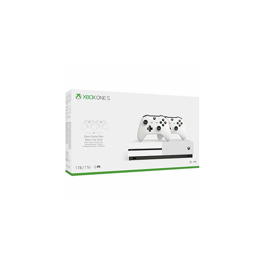 Xbox One S 1TB Two-Controller Bundle (New)