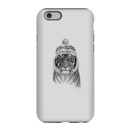 Balazs Solti Winter Tiger Phone Case for iPhone and Android - iPhone 6S - Tough Case - Gloss
