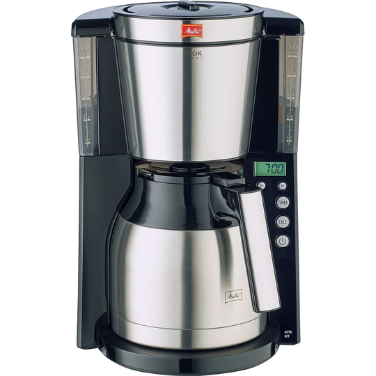 Melitta Look IV Therm Timer Coffee Maker - Black