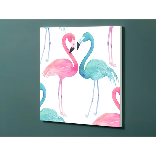 Notiz Motive Flamingo Magnetic Wall Mounted Cork Board