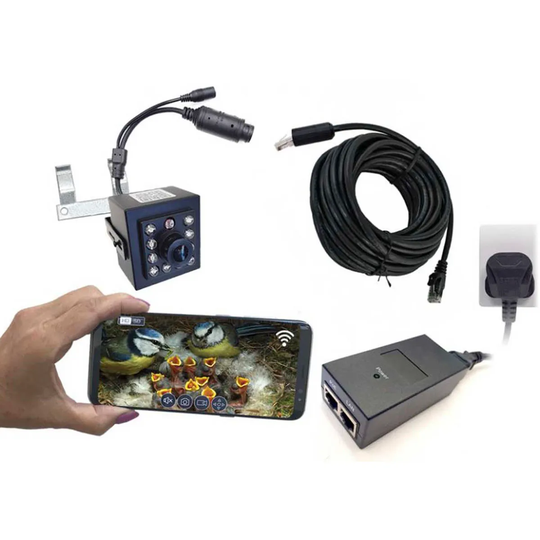 Gardenature Nest Box IP Camera Kit - 10m