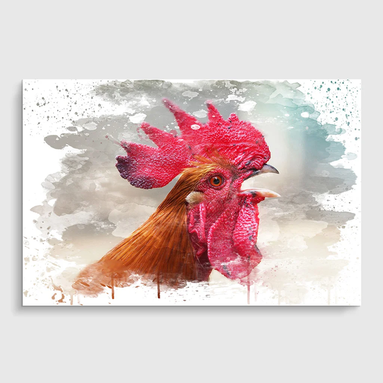 'Hen Chicken' Graphic Art Print Poster