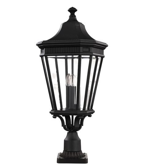 Tilda 3 Light 78cm Post Lantern Set