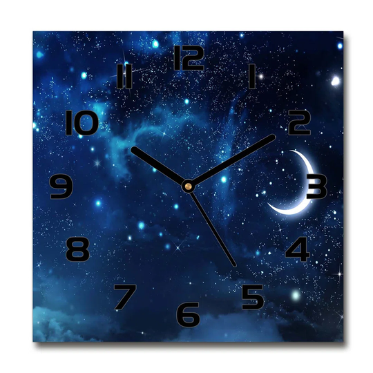 Starry Sky Silent Wall Clock