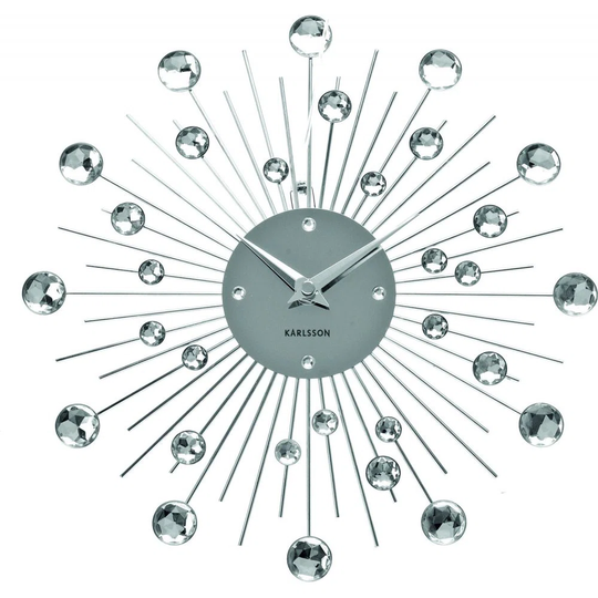 Sunburst 30Cm Wall Clock