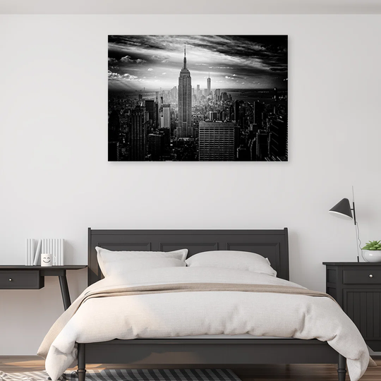 Canvas Print, Cities And Architecture Black