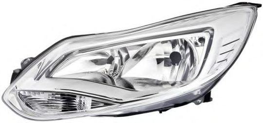 Headlight Halogen 1LA354994-061 by Hella Right