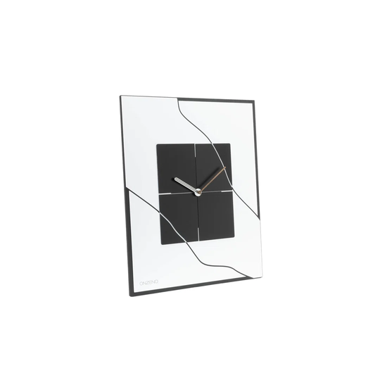 The framed design wall clock.