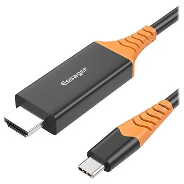 Essager 4K USB-C / HDMI Cable Adapter EHDMIT-CX01 - 2m - Black