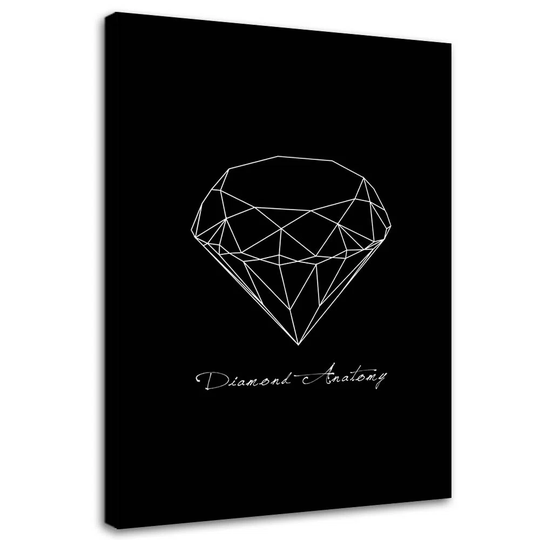 Canvas Print Geometric Diamond