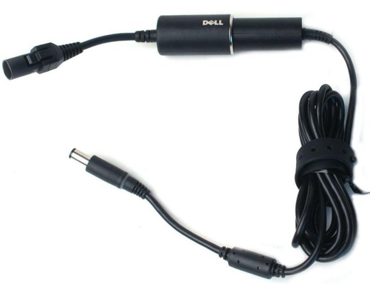 Dell - Power adapter - car / airplane - 90 Watt - Worldwide