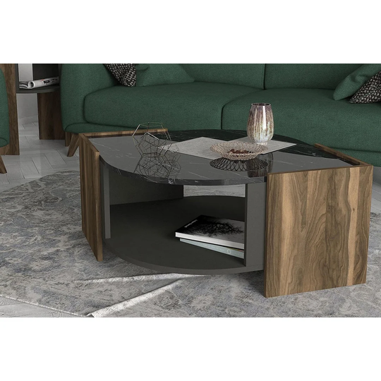Oman Sled Coffee Table with Storage