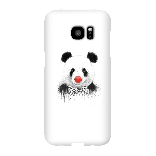 Balazs Solti Red Nosed Panda Phone Case for iPhone and Android - Samsung S7 Edge - Snap Case - Gloss