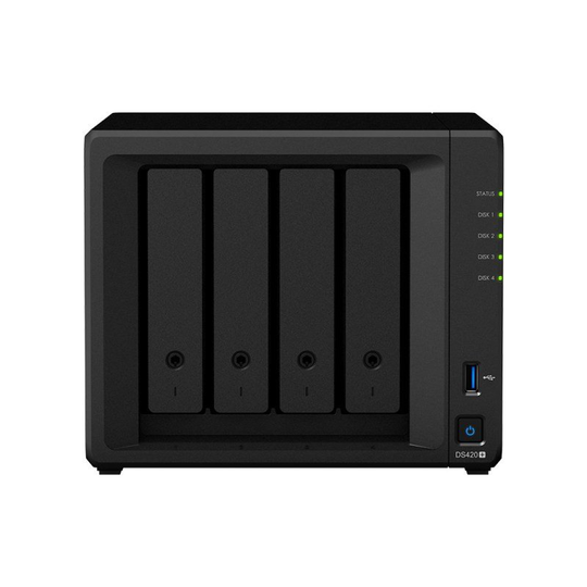 Synology DS420+ 4 Bay Desktop NAS Enclosure