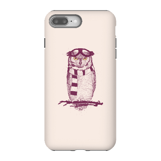 Balazs Solti Winter Owl Phone Case for iPhone and Android - iPhone 8 Plus - Tough Case - Matte
