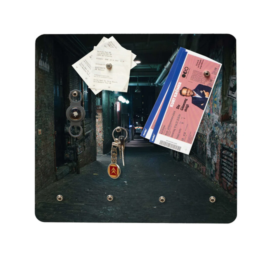 Abandoned Place Magnetic Wall Mounted Board