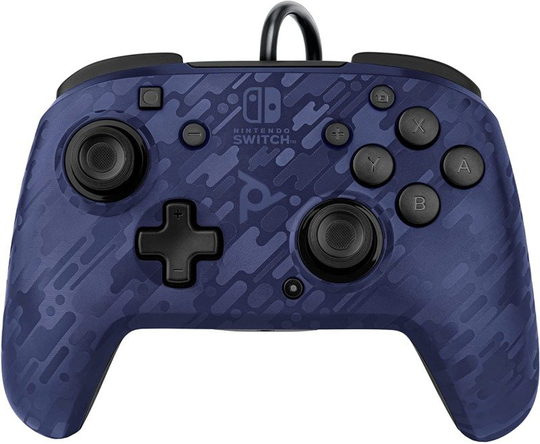 PDP Blue Camo Nintendo Switch Controller