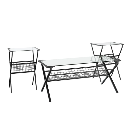 Glebe 3 Piece Coffee Table Set