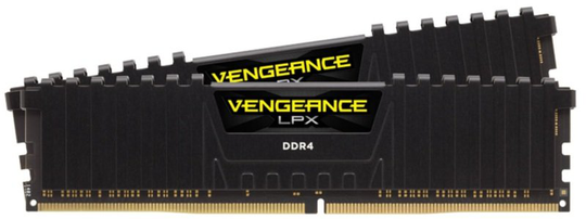Corsair Vengeance LPX Black 64GB (2x32GB) 3600MHz DDR4 Dual Channel Memory Kit, AMD Ryzen Optimised