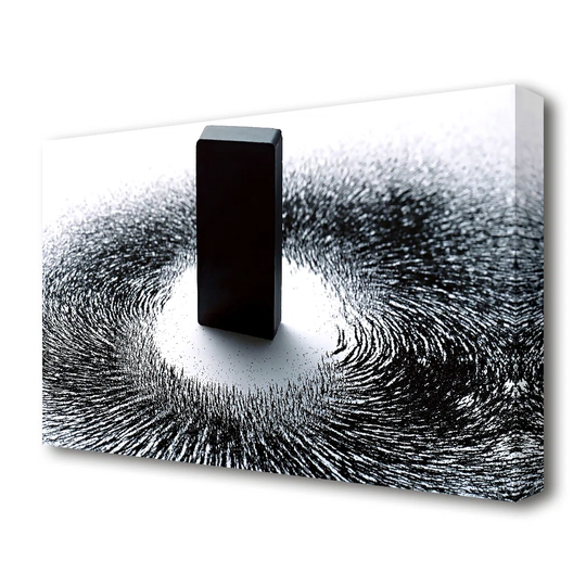Magnetic Field - Wrapped Canvas Graphic Art Print