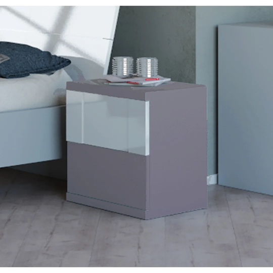 Columbia 2 Drawer Bedside Table