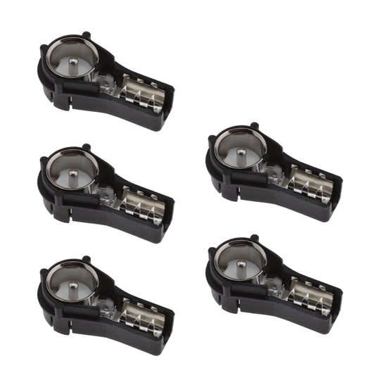 5x ISO Male Car Radio Aerial Antenna Port Plug Connector Adapter Converter