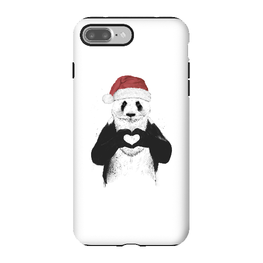 Balazs Solti Santa Bear Phone Case for iPhone and Android - iPhone 7 Plus - Tough Case - Matte
