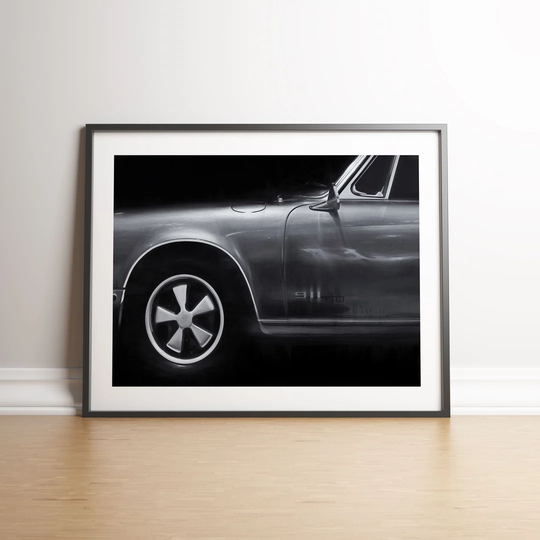 Classic Car Beauty by Vouvart - Picture Frame Memorabilia